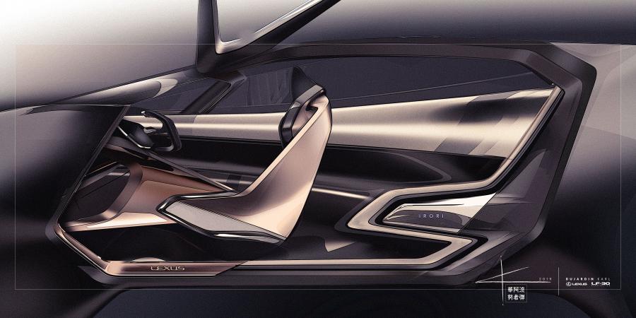 Эскиз Lexus LF-30 Electrified 2019 года  (фото 60 из 82)